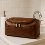 Genuine Leather Bawldy Travel Bag