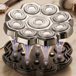 Magnetic Replacement Shaver Head with 9 Blades